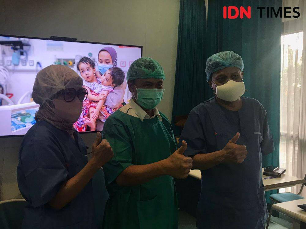 Tim Dokter Kembar Siam, RSHS (IDN Times/Azzis Zulkhairil)