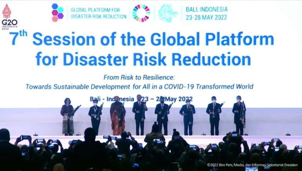 Pembukaan Forum GPDRR oleh Presiden Joko Widodo. (Dok.IDN Times/istimewa)