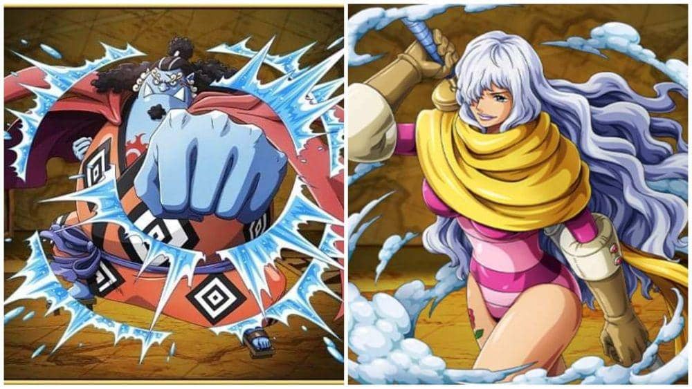 Jinbe dan Smoothie dari One Piece Treasure Cruise. (Dok. Bandai Namco/One Piece Treasure Cruise)