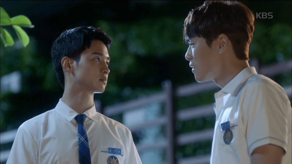 Jang Dong Yoon dan Kim Jung Hyun di drama School 2017 (youtube.com/KBS Drama)