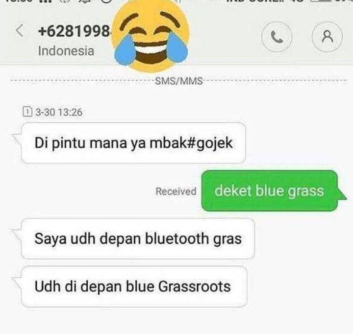 chat kocak ojek online typo (instagram.com/dramaojol_id)