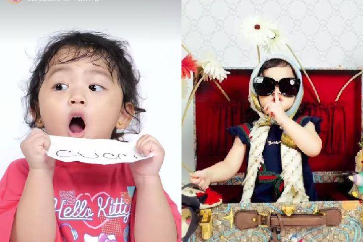 Gucci Model Challenge Thania Putri Onsu (instagram.com/thaniaputrionsu)