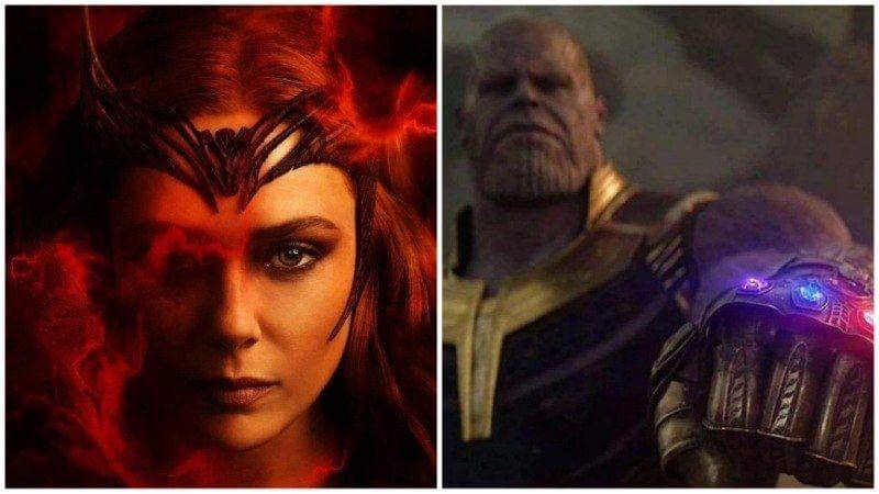 Scarlet Witch dan Thanos. (Dok. Marvel Studio)