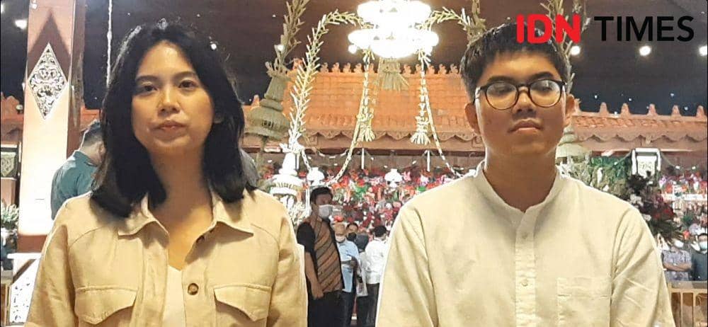 Saptiara Silvani Putri, anak pertama Idayati (kiri). (IDN Times/Larasati Rey)