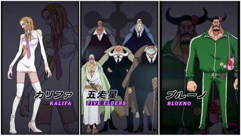 Kalifa, Gorosei, dan Blueno. (twitter.com/OP_FILMRED)