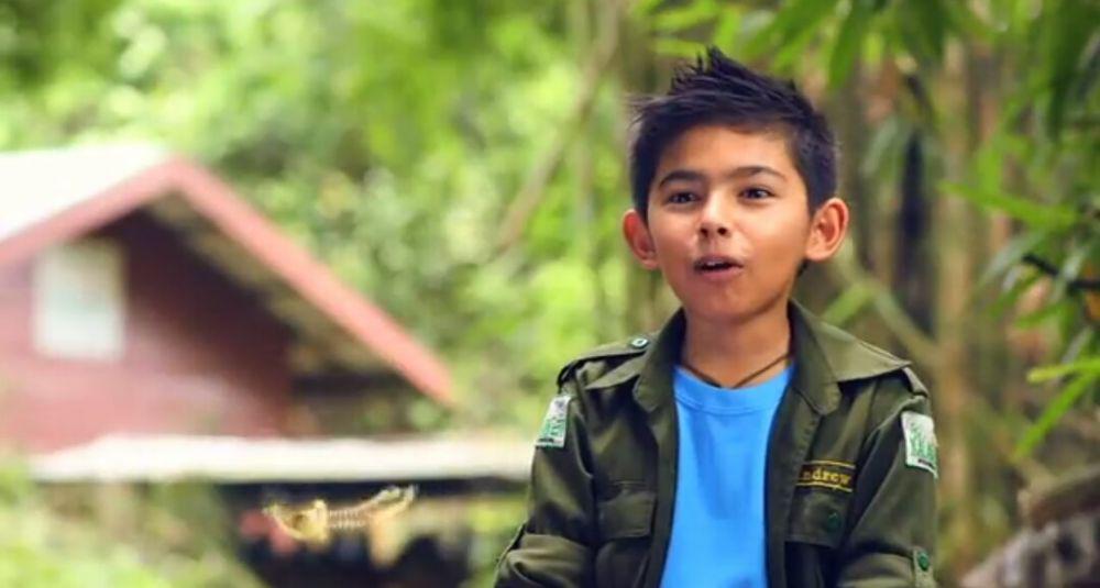 9 Potret Andrew Kalaweit Kecil Tampil di Disney Junior Asia, Cute!