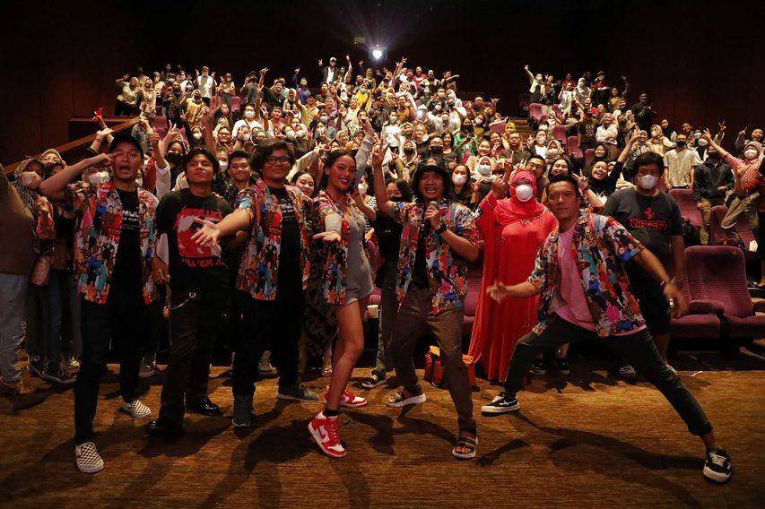 potret keseruan nonton bareng film Srimulat (instagram.com/filmsrimulat)