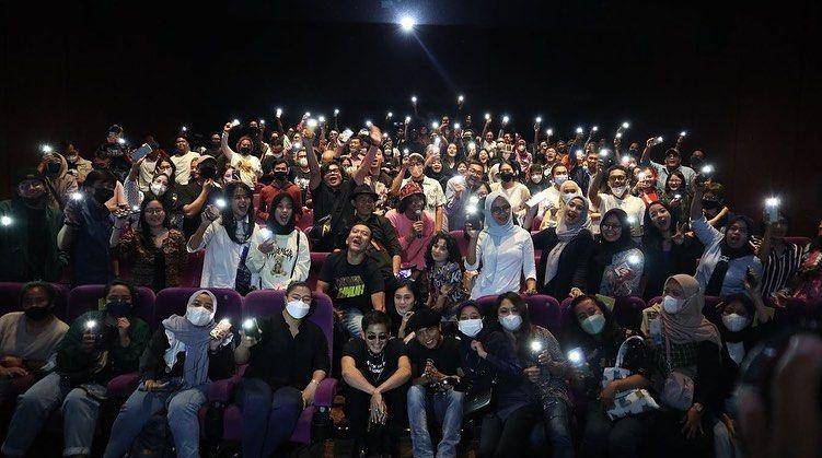 potret keseruan nonton bareng film Srimulat (instagram.com/filmsrimulat)
