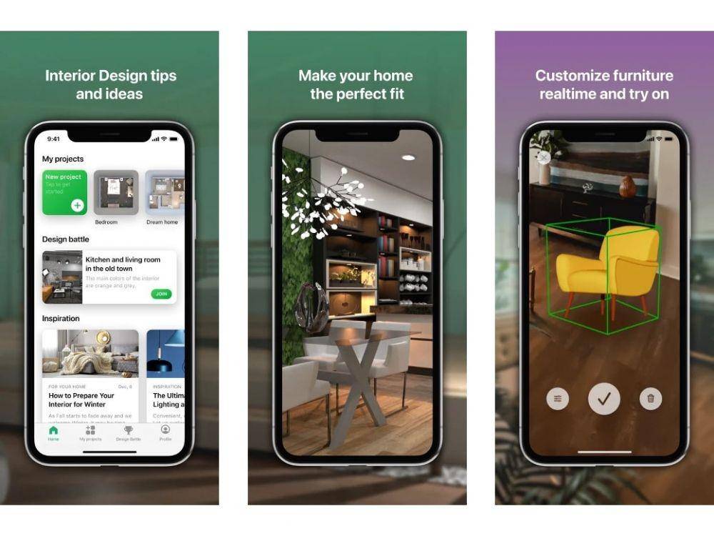 ilustrasi aplikasi Planner 5D: Interior Design (apps.apple.com)