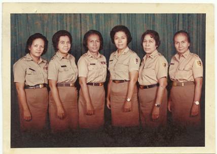 ilustrasi polwan (dok. Museum Polri)