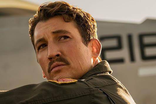 Miles Teller dalam film Top Gun: Maverick (dok. Paramount Pictures/Top Gun: Maverick)