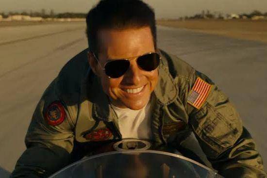 Tom Cruise dalam film Top Gun: Maverick (dok. Paramount Pictures/Top Gun: Maverick)