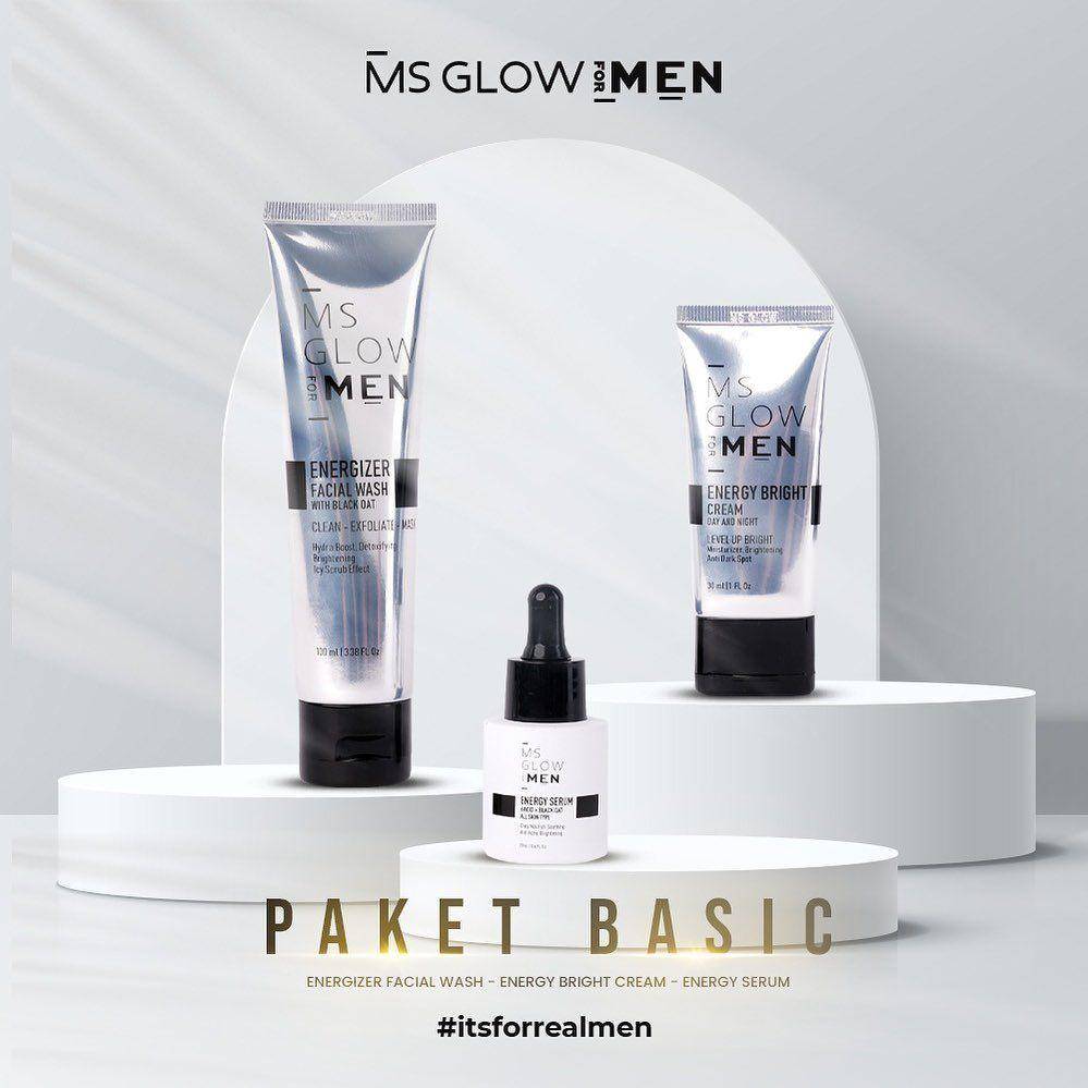 Paket Basic MS Glow for Men (instagram.com/msglowformen)