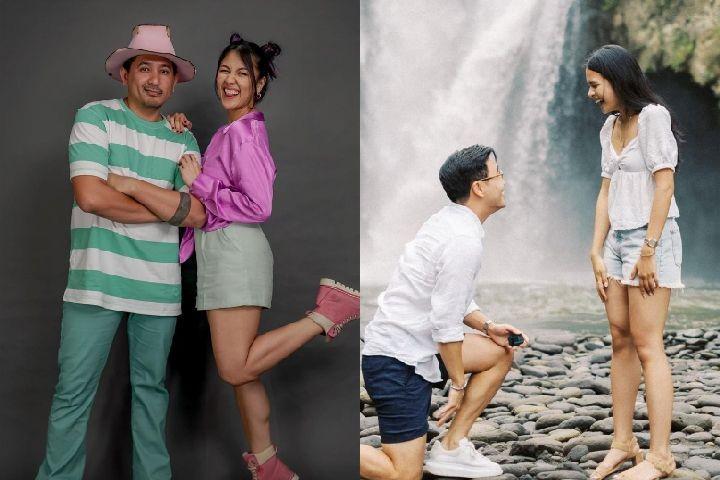 10 Potret Pemain Film Perahu Kertas Bareng Pasangan Halal, Romantis!