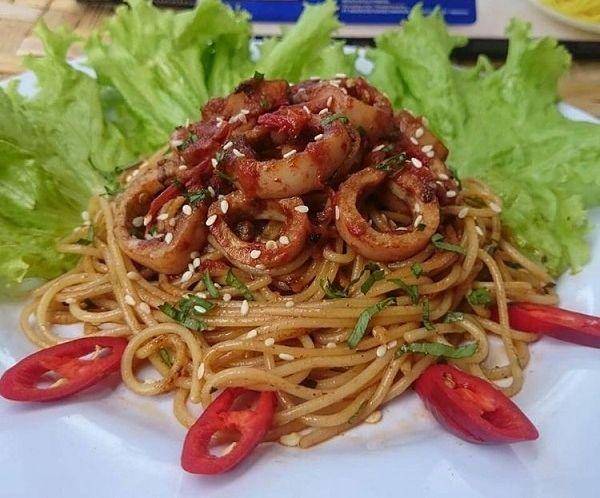 Calamari Spageti (Instagram.com/alvi_itsme)