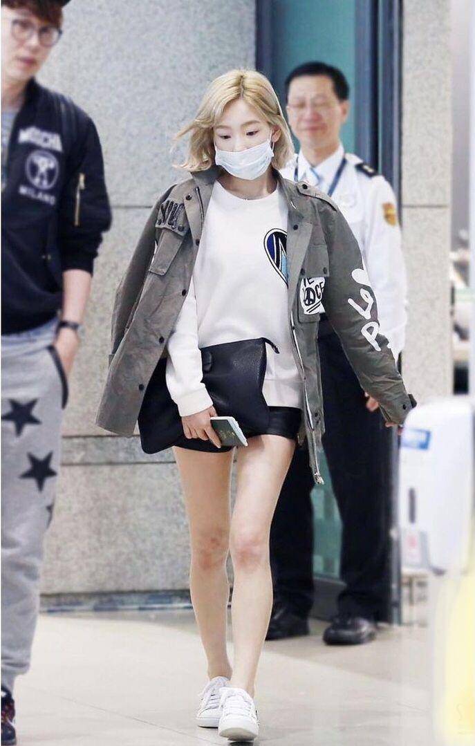 short pants Taeyeon SNSD (instagram.com/snsdoutfit)