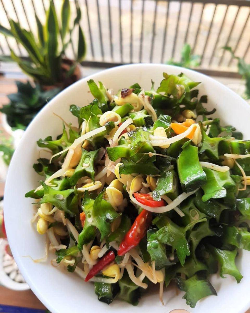 tumis kecipir taoge (instagram.com/poppy_megawati)