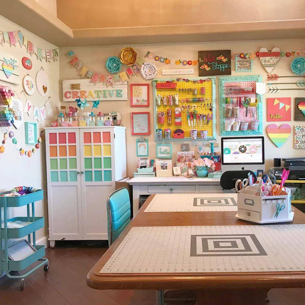 ilustrasi craft room (extraspace.com)