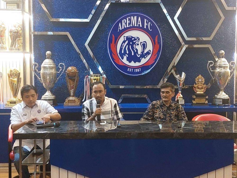 Manajemen Arema FC mengumumkan sayembara untuk training center. IDN Times/Alfi Ramadana