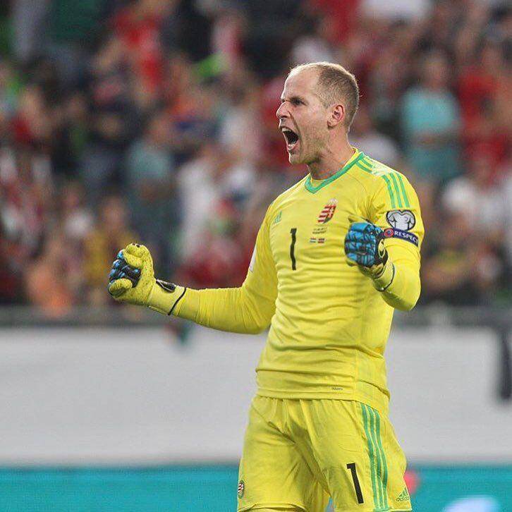 Peter Gulasci berseragam Timnas Hungaria (instagram.com/petergulasci)