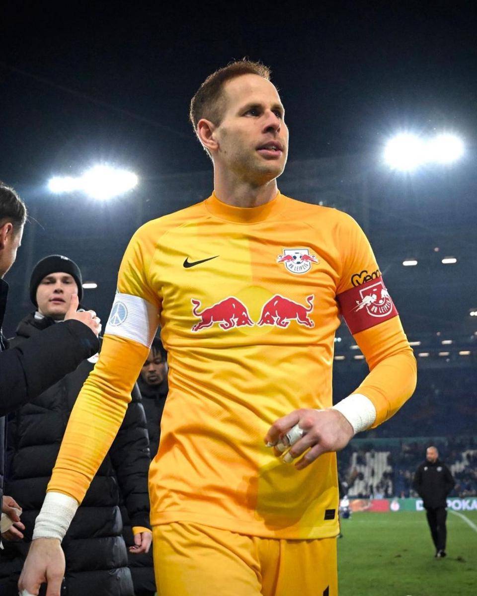 Peter Gulasci berseragam RB Leipzig (instagram.com/petergulasci)