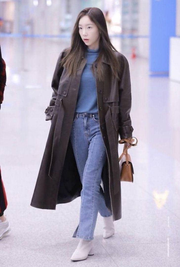 fashion airport Taeyeon SNSD (instagram.com/snsdoutfit)