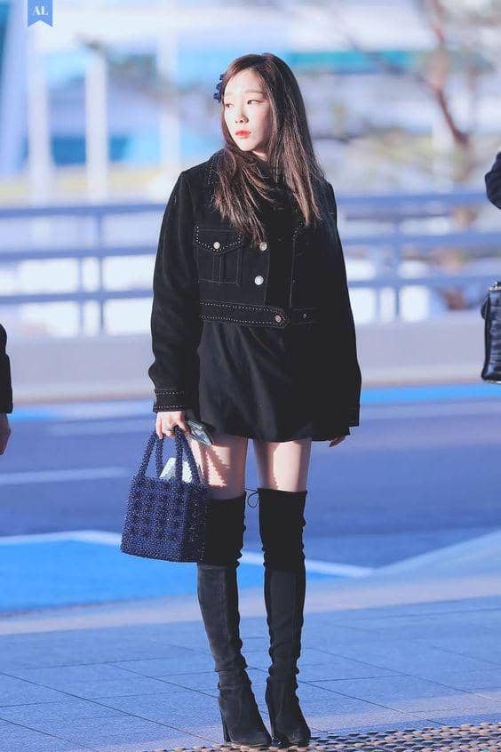 fashion airport Taeyeon SNSD (koreaboo.com)