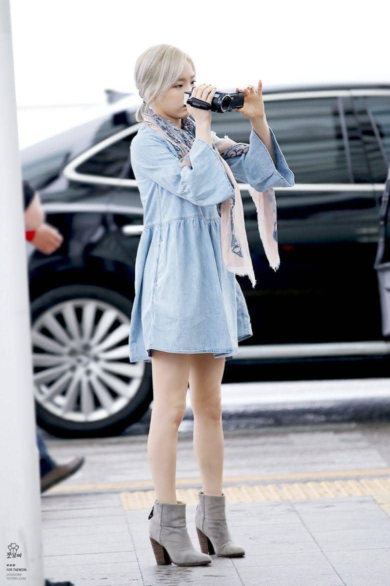 fashion airport Taeyeon SNSD (koreaboo.com)