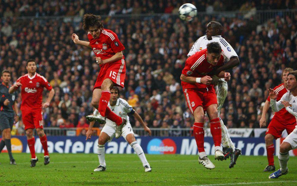 Potret laga Liverpool melawan Real Madrid di Liga Champions 2008/2009 (twitter.com/LFC)