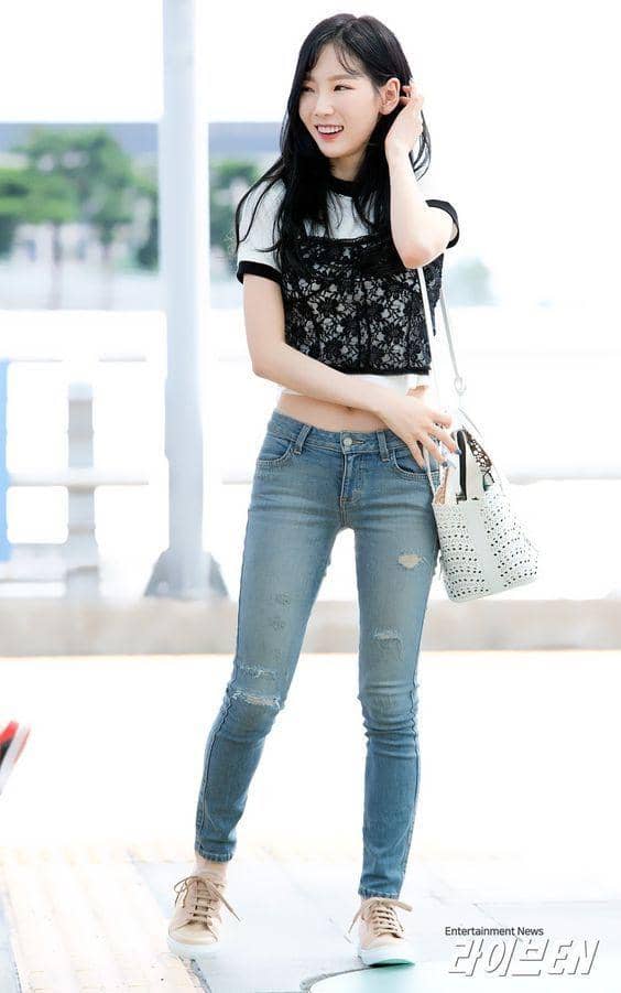fashion airport Taeyeon SNSD (koreaboo.com)