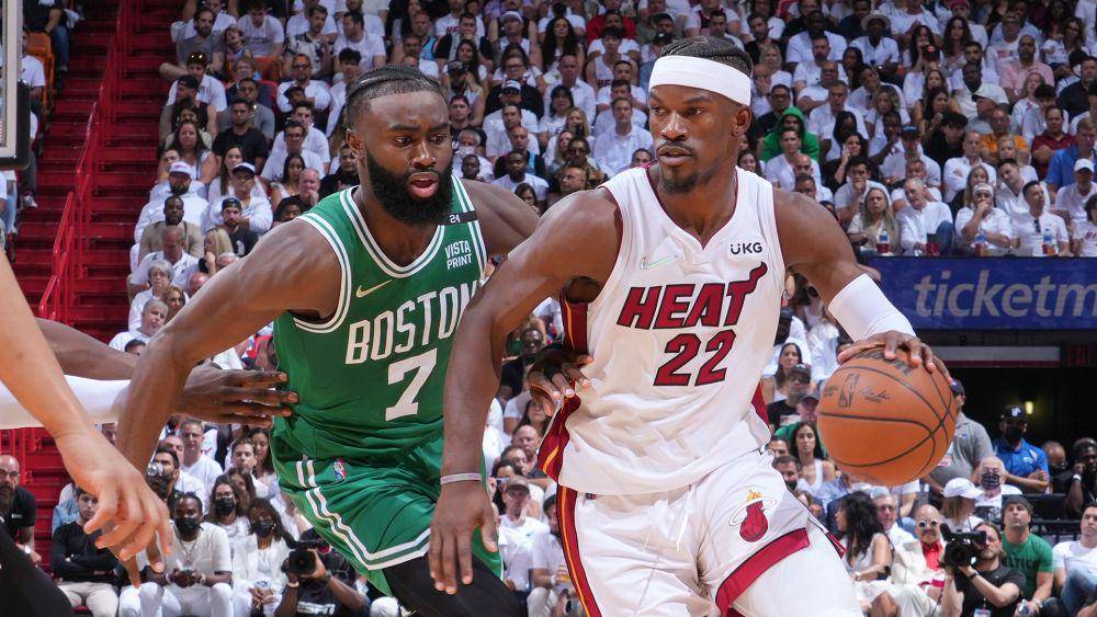 Miami Heat dan Boston Celtics memperebutkan satu tiket ke babak final. (nba.com)