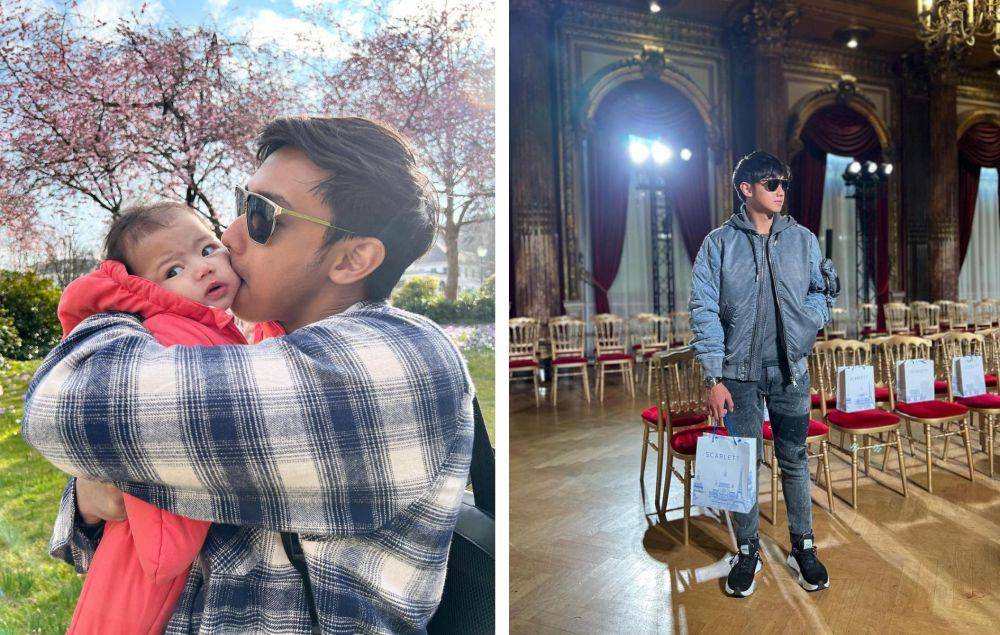 potret Hito Caesar dan buah hati (instagram.com/babybible911 | instagram.com/hitocaesar)