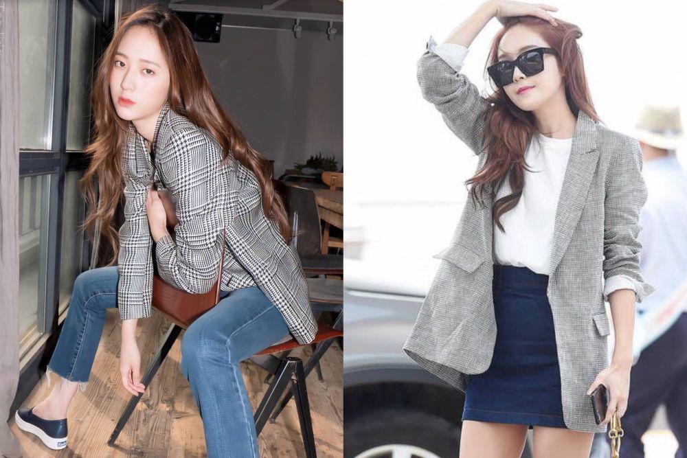 15 Inspirasi Style Suit Blazer ala Jung Sister, Jessica dan Krystal
