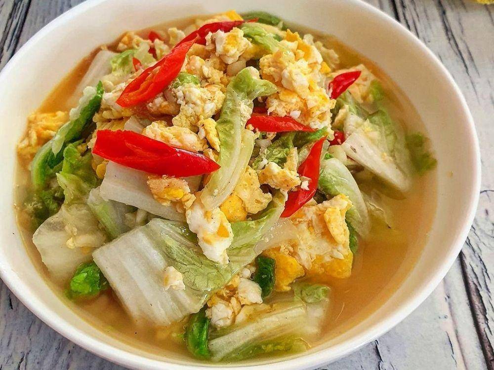 Tumis sawi putih (instagram.com/yscooking)
