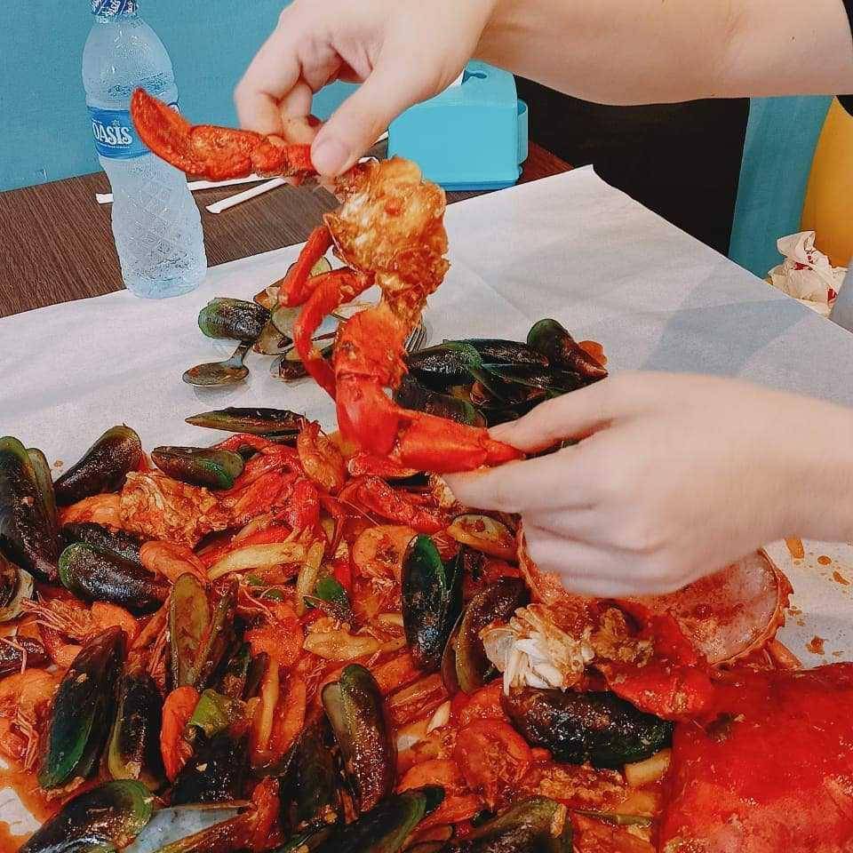 menu paket mabar di Palembang Kepiting Center (instagram.com/palembangkepitingcenter)