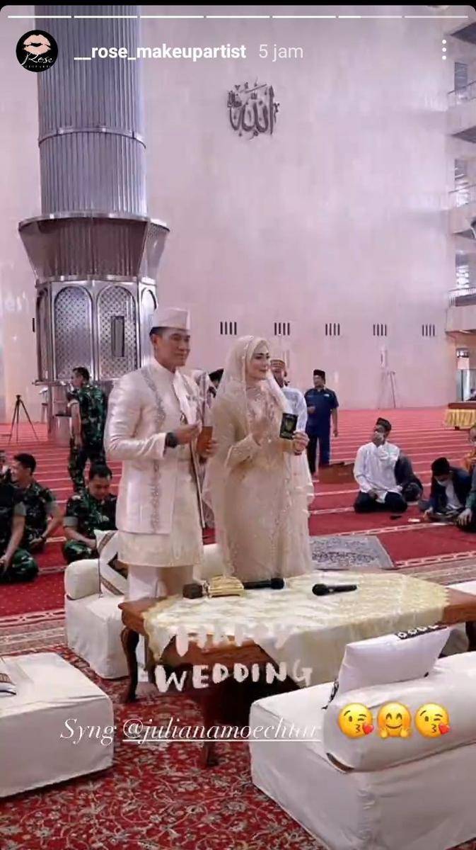 perjalanan cinta Juliana Moechtar dan Nurwahyudi (instagram.com/rose_makeupartist)