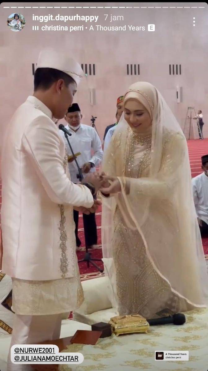 perjalanan cinta Juliana Moechtar dan Nurwahyudi (instagram.com/inggit.dapurhappy)
