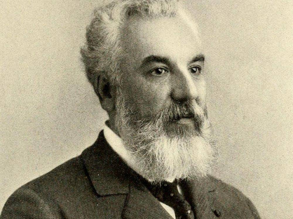 potret Alexander Graham Bell (Famous Americans:Their Portraits, Biographies and Thrilling Experiences karya Marshall Everett)