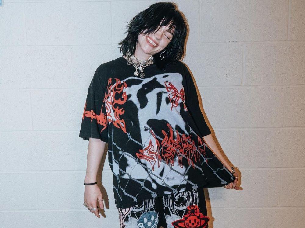 10 Potret Billie Eilish, Didiagnosis Idap Sindrom Tourette