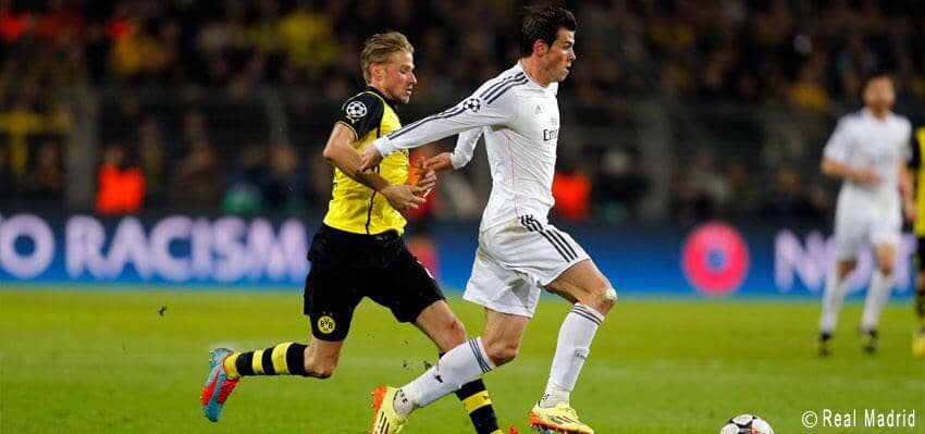 Laga Real Madrid melawan Borussia Dortmund di Liga Champions 2013/2014 (twitter.com/realmadriden)