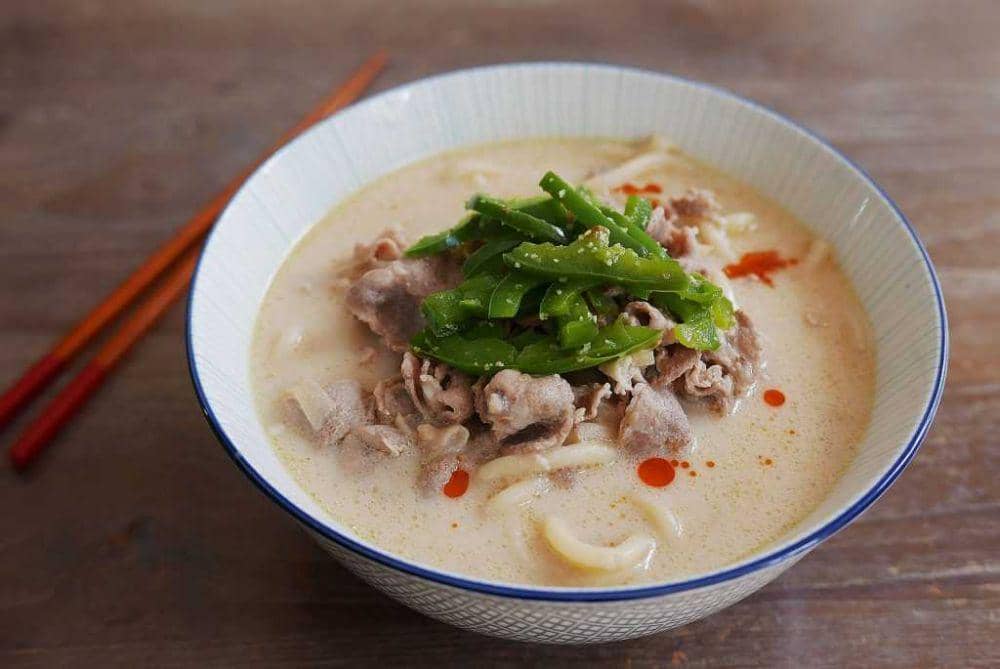 Resep Udon Kuah Susu Kedelai, Gurih dan Penuh Rasa!