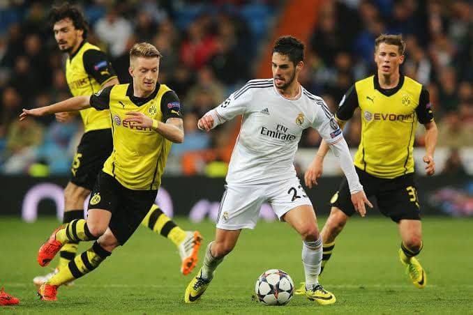 Laga Real Madrid kontra Borussia Dortmund di Liga Champions 2013/2014 (managingmadrid.com)