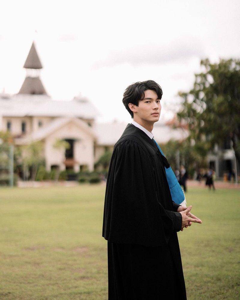potret Win Metawin wisuda(twitter.com/_opywpyy_)