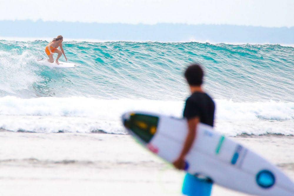 Ajang World Surfing League di Pantai G-Land Banyuwangi sedang berlangsung. IDN Times/Istimewa