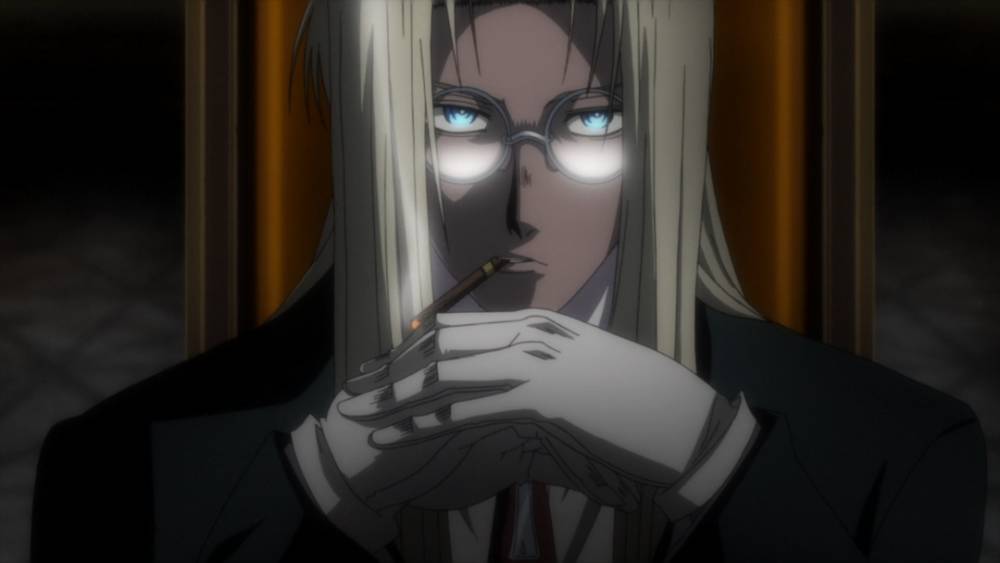 Sir Integra Hellsing (dok. Geneon Entertainment/Hellsing Ultimate)