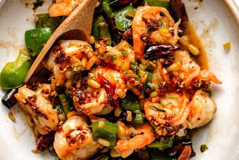 kung pao shrimp (instagram.com/iheartumami.ny)
