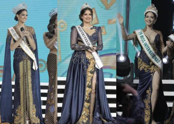 Potret Beauty Queen Dunia dalam Balutan Kebaya di Grand Final Puteri Indonesia 2022 (Instagram.com/officialputeriindonesia)