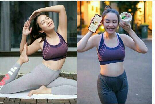 9 Potret Merdi Oktav saat Olahraga, Ibu Dua Anak yang Punya Body Ideal