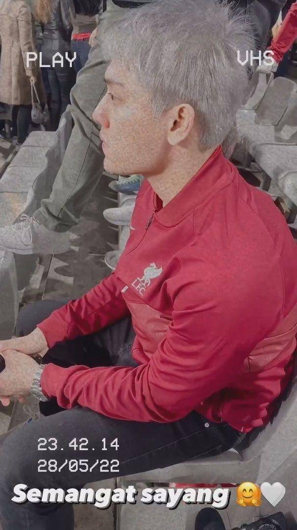 Rizky Billar nonton final Liga Champions 2022 (instagram.com/lestykejora)