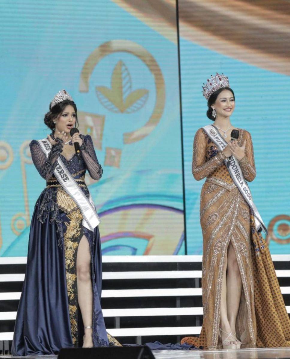 Potret Beauty Queen Dunia dalam Balutan Kebaya di Grand Final Puteri Indonesia 2022 (Instagram.com/officialputeriindonesia)